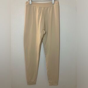 North Face Skin Tone Cream Tan Hiking Outdoor Baselayer Tights Pants Women’s 8